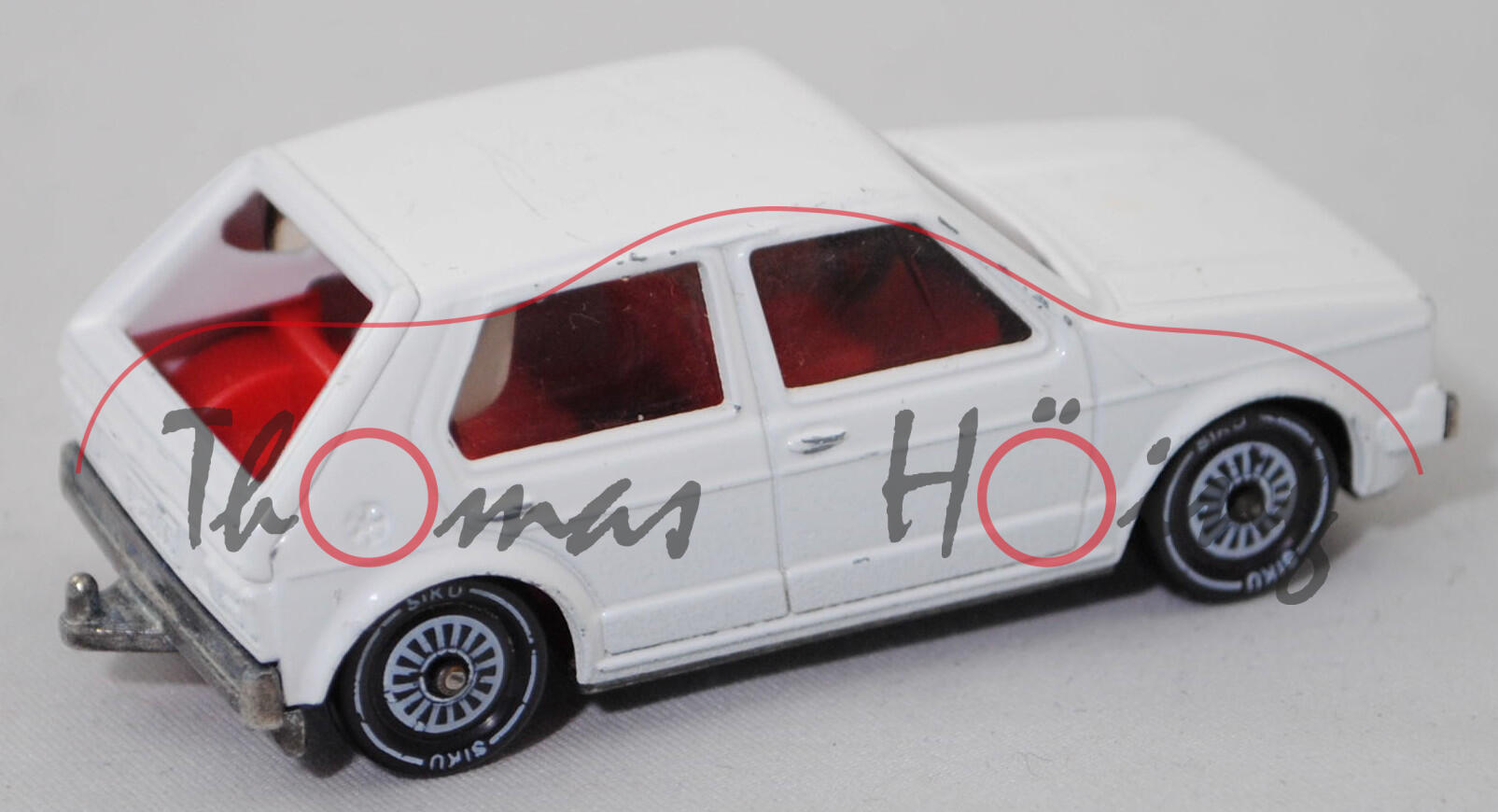 06400 HU VW Golf I LS m. 4 Türen (Typ 17, Mod. 78-80), weiß, innen